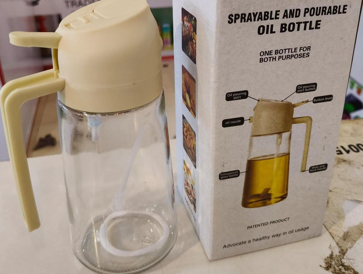 2-in-1 Oil Sprayer Bottle