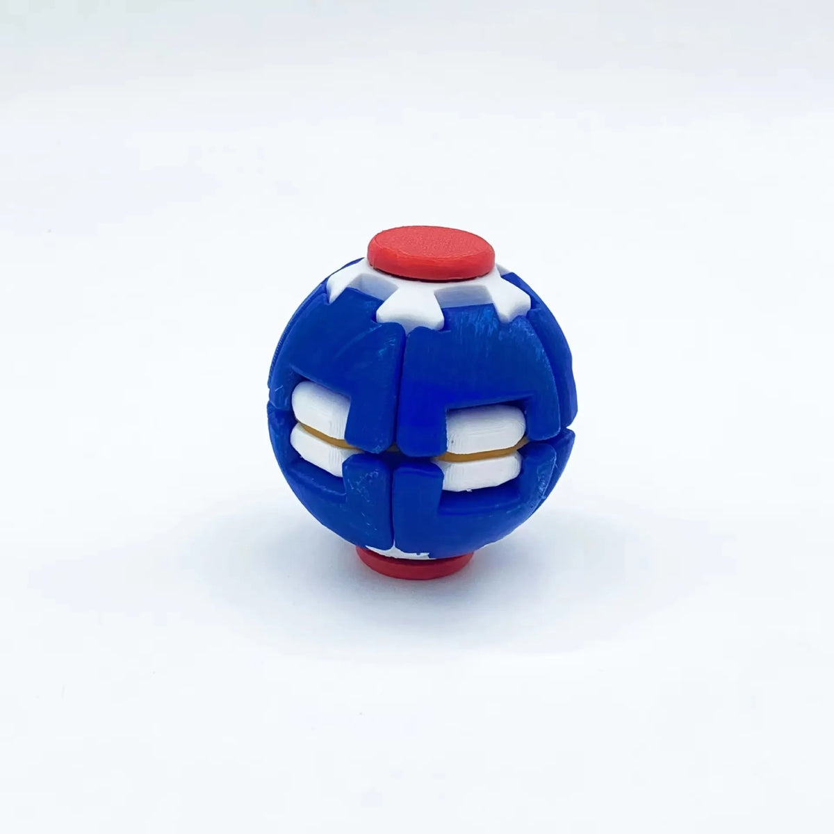 3D Fidget Spinner Ball – Rotatable Push Pop Stress Relief Toy