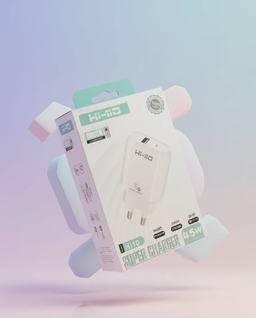 Hi-MC Super Charger  Fast Charging USB Wall Charger for Smartphones & Devices