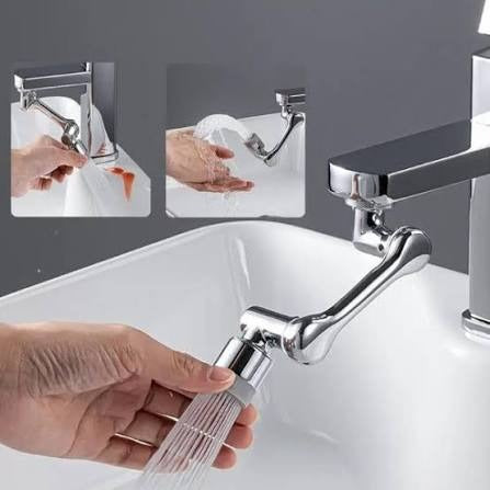 1080° Rotatable Faucet Extender for Kitchen & Washroom