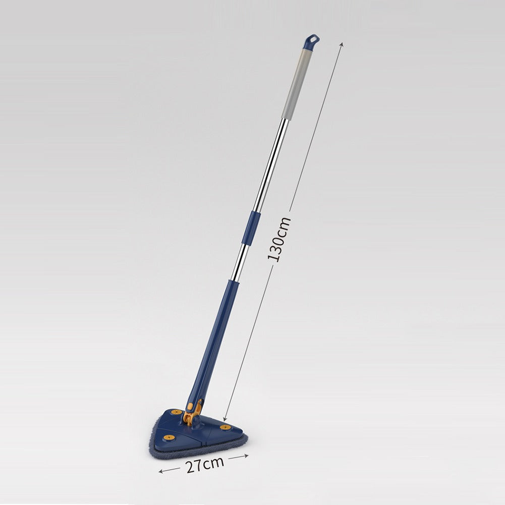 New Extended Triangle Mop 360° Twist Squeeze Wringing X-Type Mop