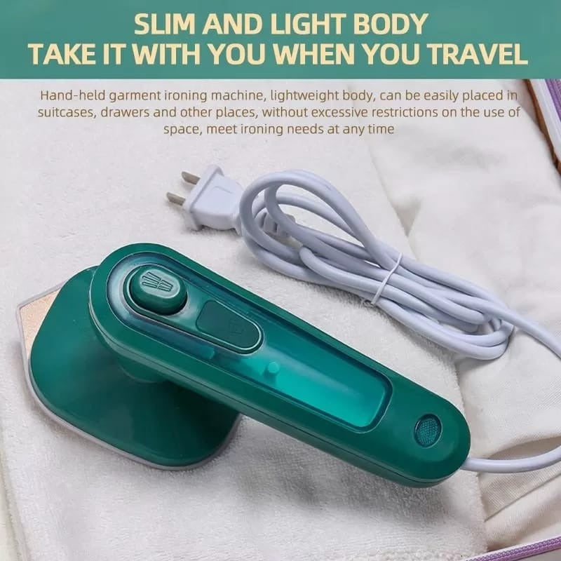 Professional Micro Steam Iron – Portable Handheld Garment Steamer
