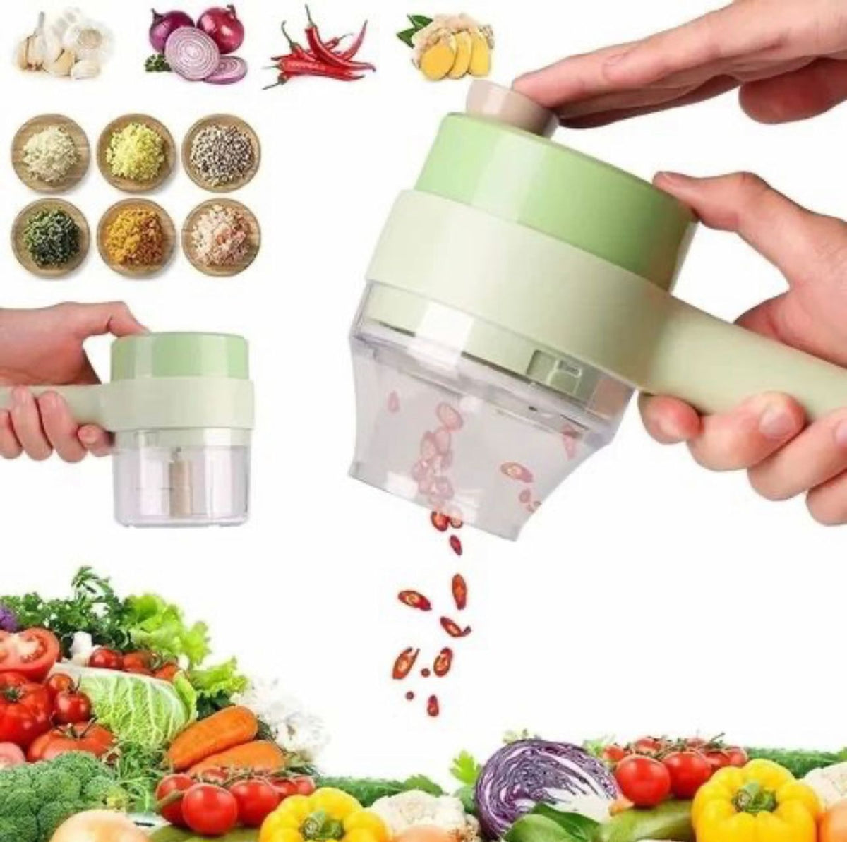 Rechargeable Vegetable Cutter