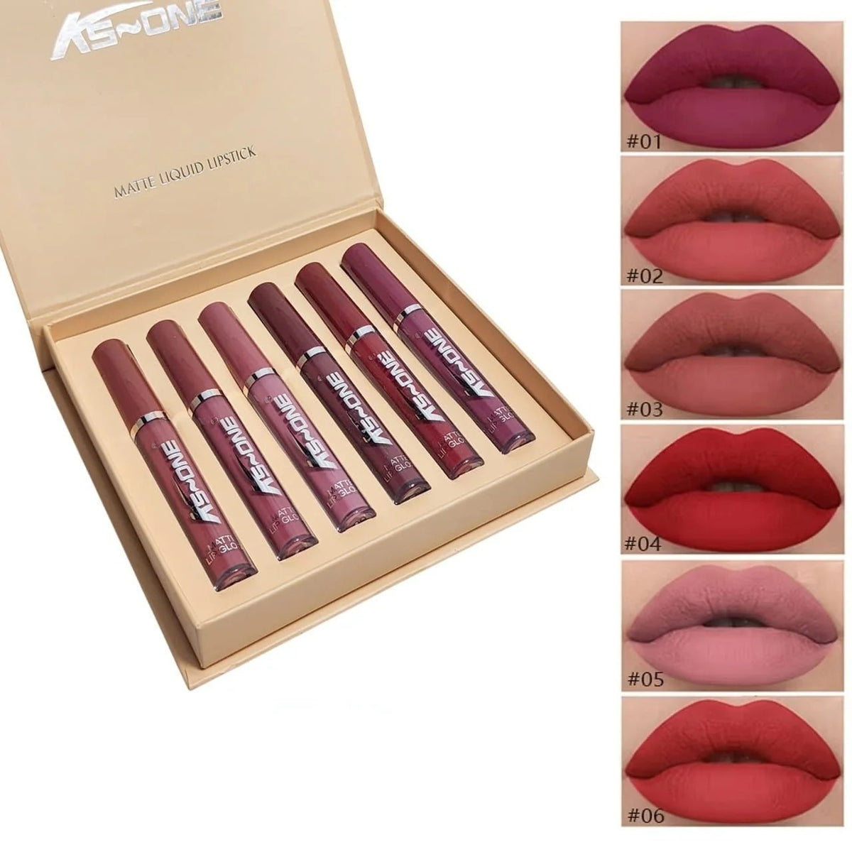 Kesone Matte Lipstick Set | Long Lasting Waterproof Velvet Matte Lipstick Collection